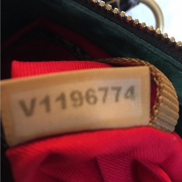 Dooney & Bourke Croco Fino Satchel with strap and wallet in browns and taupe - Picture 9 of 12